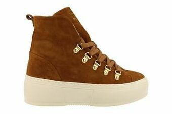 Berca Shoes 727 Cycleur De Luxe Bottine Dames - Cognac aanbieding