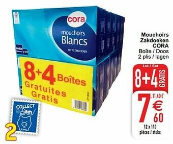 Cora Mouchoirs zakdoeken cora aanbieding