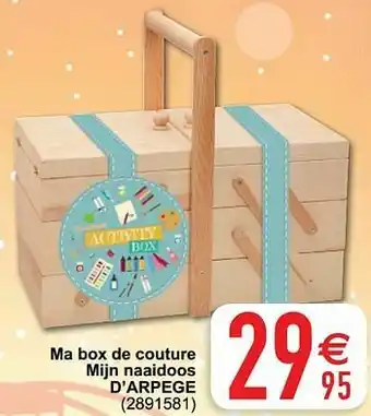 Cora Ma box de couture mijn naaidoos d’arpege aanbieding