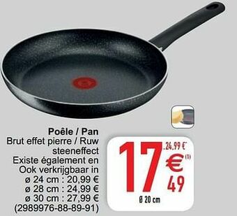Cora Poêle - pan aanbieding