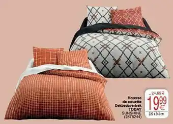 Cora Housse de couette dekbedovertrek today sunshine aanbieding