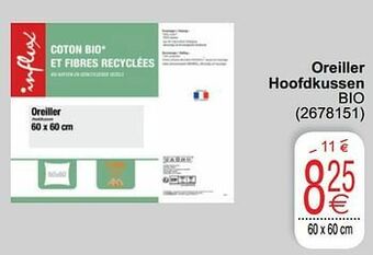 Cora Oreiller hoofdkussen bio aanbieding