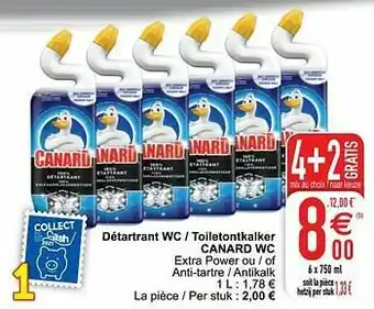 Cora Détartrant wc - toiletontkalker canard wc aanbieding