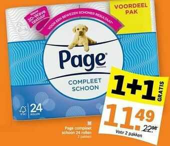 Albert Heijn Page compleet schoon aanbieding