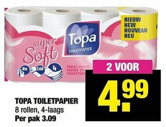 Big Bazar Topa toiletpapier aanbieding