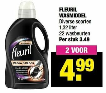 Big Bazar Fleuril wasmiddel aanbieding