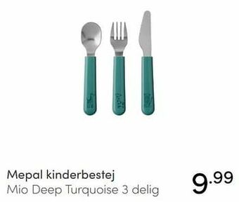 Mepal kinderbestej mio deep turquoise