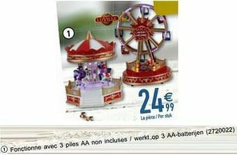 Cora Scenes animees de noel geanimeerde kersttaferelen aanbieding