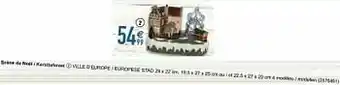 Cora Scène de noël - kersttafereel ville d’europe - europese stad aanbieding