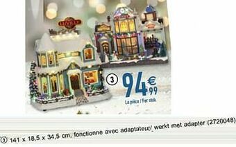 Cora Scenes animees de noel geanimeerde kersttaferelen aanbieding