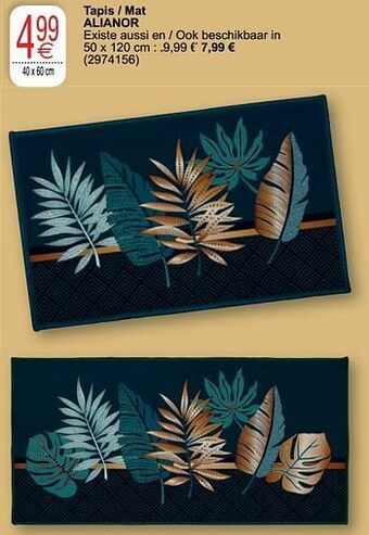 Cora Tapis - mat alianor aanbieding