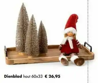 Multi bazar Dienblad hout aanbieding
