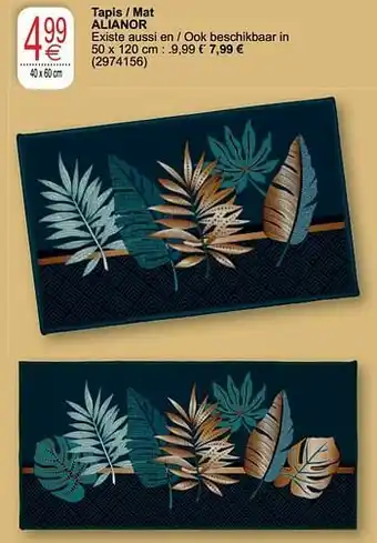 Cora Tapis - mat alianor aanbieding