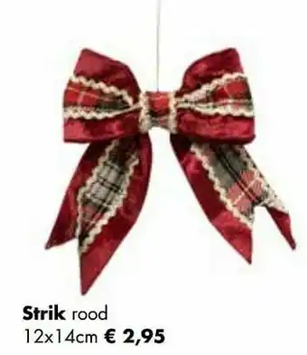 Strik rood