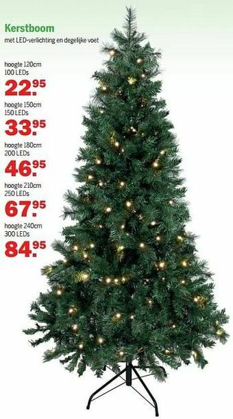 Van Cranenbroek Kerstboom aanbieding