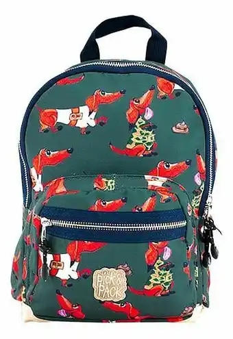 Dreamland Pick & Pack rugzak Wiener S Leaf Green aanbieding