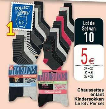 Cora Chaussettes enfant kindersokken aanbieding