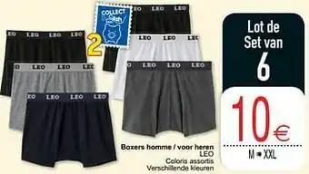 Cora Boxers homme - voor heren leo aanbieding