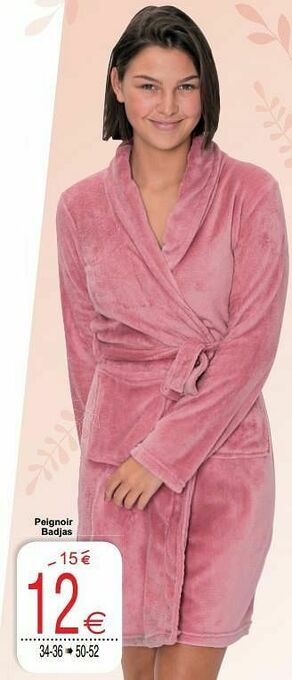Cora Peignoir badjas aanbieding