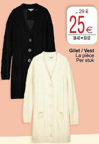 Cora Gilet - vest aanbieding