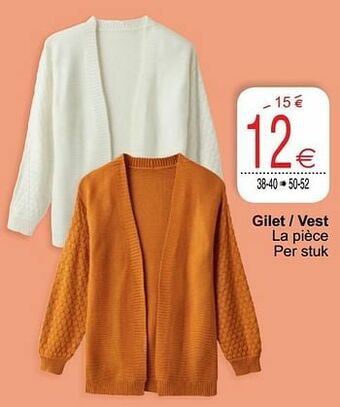 Cora Gilet - vest aanbieding