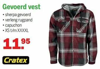 Van Cranenbroek Gevoerd vest aanbieding