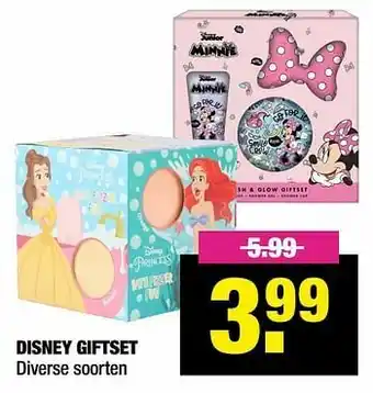Big Bazar Disney giftset aanbieding