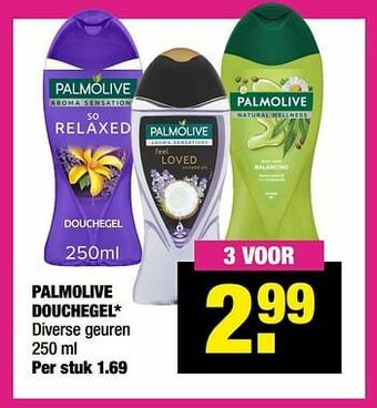 Big Bazar Palmolive douchegel aanbieding