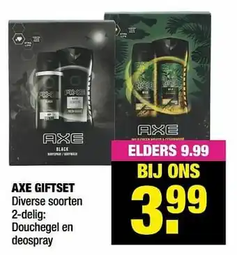 Big Bazar Axe giftset aanbieding