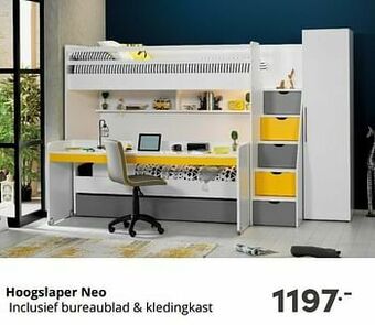 Baby & Tiener Hoogslaper neo aanbieding