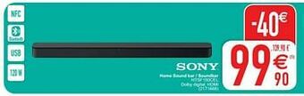 Cora Sony home sound bar - soundbar htsf150cel aanbieding