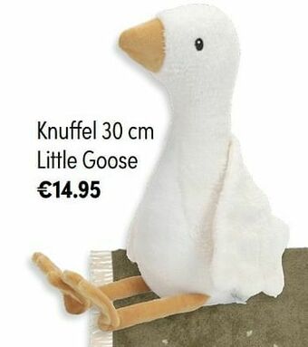 Baby & Tiener Knuffel little goose aanbieding