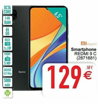 Cora Xiaomi smartphone redmi 9 c aanbieding
