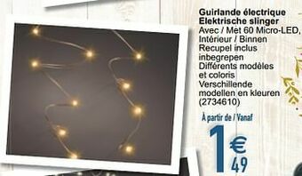 Cora Guirlande électrique elektrische slinger aanbieding