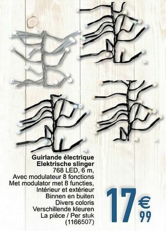 Guirlande électrique elektrische slinger