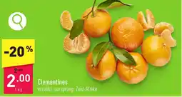 ALDI Clementines aanbieding