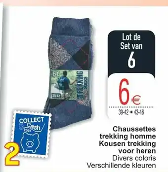 Chaussettes trekking homme Kousen trekking voor heren