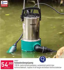 ALDI FERREX Vuilwaterdompelpomp aanbieding
