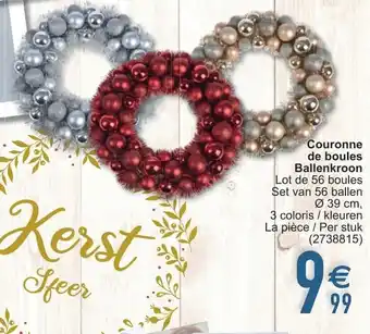 Cora Couronne de boules Ballenkroon aanbieding