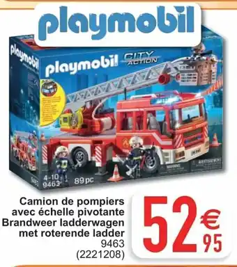 Cora Camion de pompiers avec echelle pivotante Brandweer ladderwagen met roterende ladder aanbieding