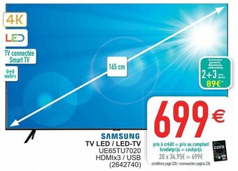Cora Samsung TV LED/LED-TV aanbieding