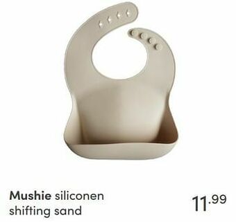 Baby & Tiener Mushie siliconen shifting sand aanbieding