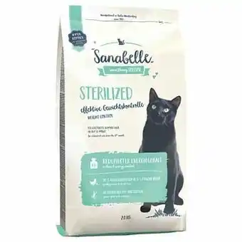 Zooplus 2x10kg Sterilized Sanabelle Kattenvoer aanbieding