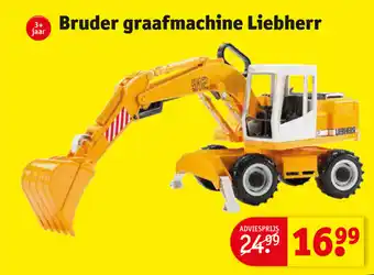 Bruder graafmachine Liebherr