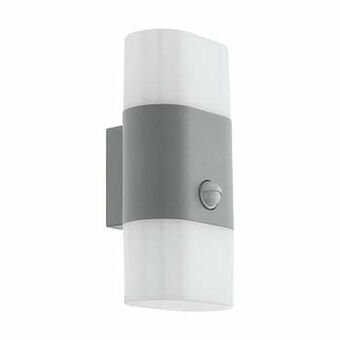 Buitenverl Wandlamp Zilver Sensor Ip44 13.5w 1300lm