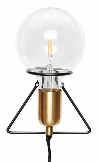 Zelfbouwmarkt Wandlamp Koper/zwart Design aanbieding