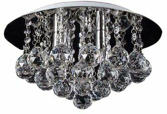 Plafonnier Crystal 4 Lichten