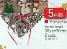 Hangdeco Kersthart