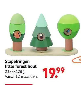 Stapelringen Little Forest Hout
