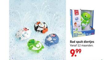 Bad Spuit Diertjes